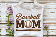 Baseball Mom Png, Baseball Vibes Png, an Illustration by OK Design (Thumbnail 5 of 5)