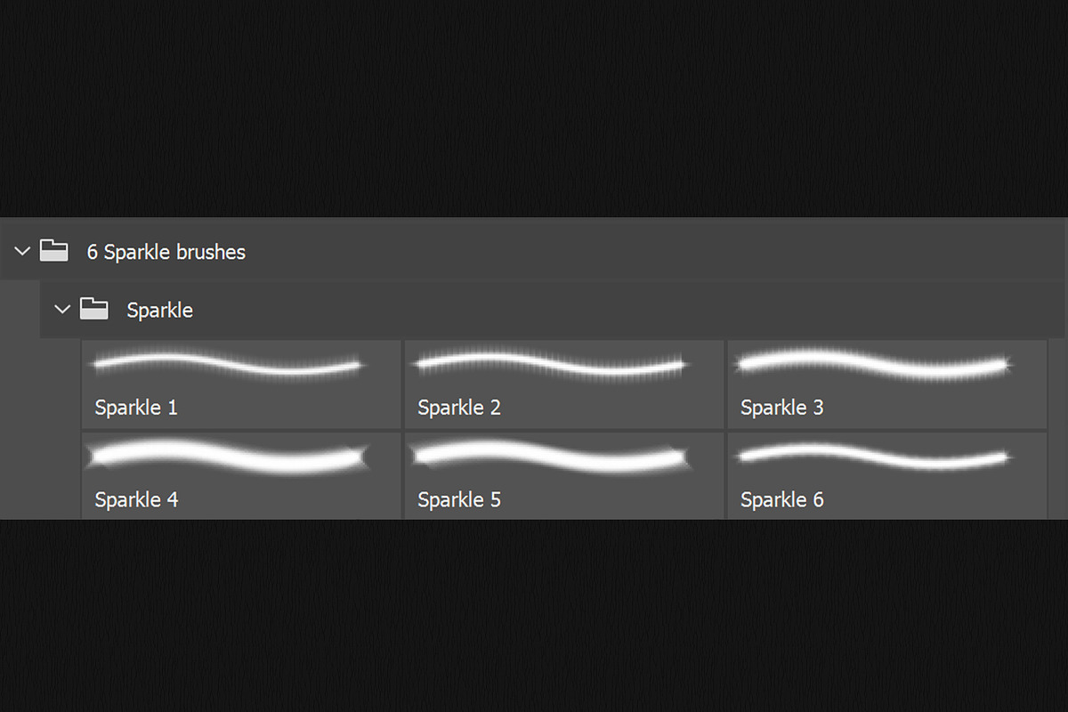Photoshop sparkle brush set, a Brush Add-On by TiveCreate (Photo 3 of 3)
