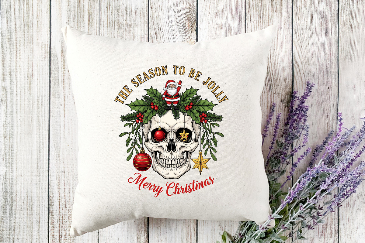 Skeleton Christmas Santa PNG, an Illustration by Designking (Photo 4 of 4)