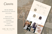 CANVA Logo, Brand board & Socials, a Branding & Logo Template by So Darling Studio (Thumbnail 2 of 8)