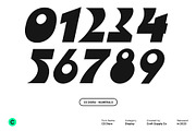 CS Diora – Bold Display Font, a Sans Serif Font by Craft Supply Co. (Thumbnail 5 of 8)