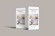 Rollup Banner Mockup, an Advertising Mockup by ZifaraDesign (Thumbnail 3 of 11)