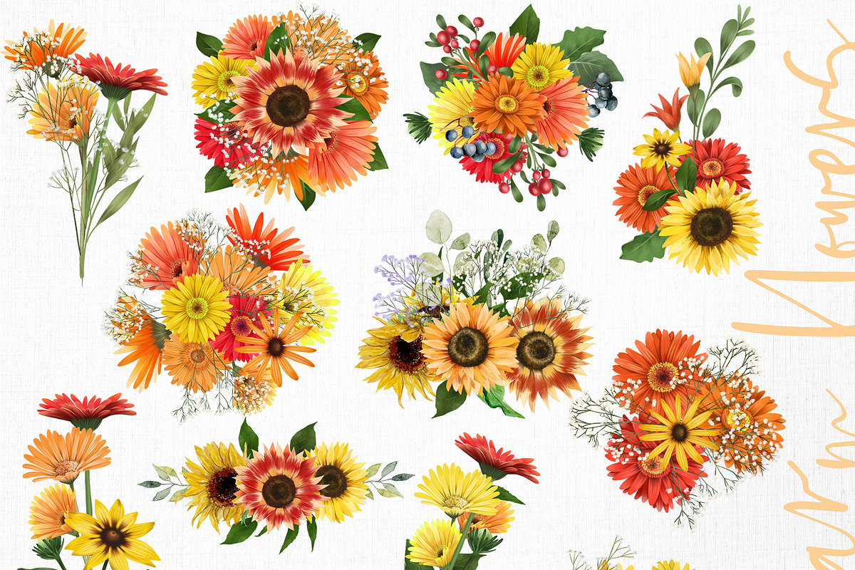 Warm flowers, an Illustration by Skliarova (Photo 4 of 12)