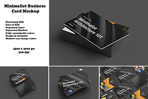 Minimalist Business Card Mockup