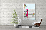 Beautiful woman in a red hat., a Food Illustration by Laifalight (Thumbnail 3 of 8)