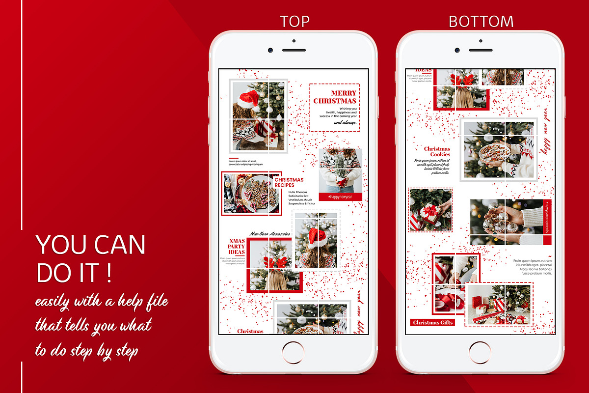 Christmas Instagram Puzzle SALE!, a Social Media Template by illycreative (Photo 3 of 11)