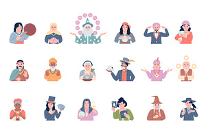 Fair market fortune tellers, a Person Illustration by LadadikArt