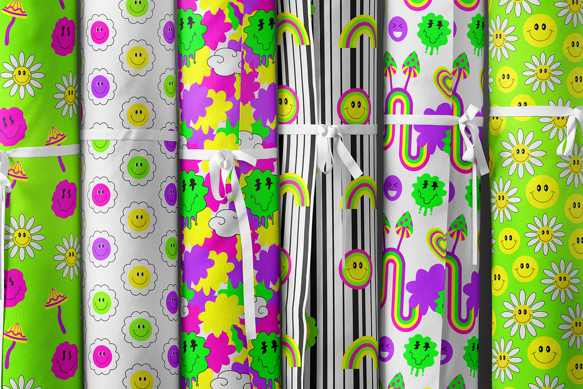 Retro Groovy Hippie Bundle, an Object Graphic by Sofico (Photo 7 of 35)