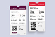 Digital Boarding Pass Template, a Stationery Template by BrandPacks (Thumbnail 4 of 5)