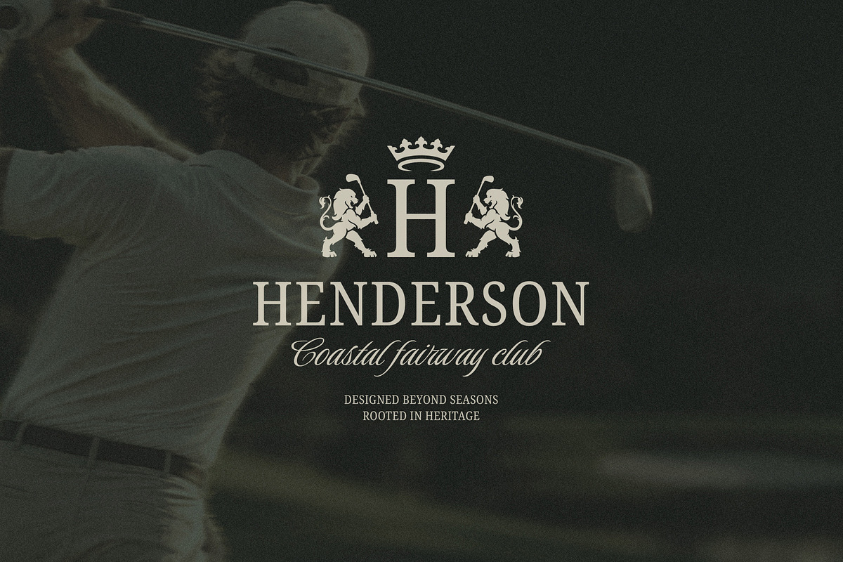 Old Money Vintage Logo Collection, a Branding & Logo Template by Vasya Kobelev (Photo 14 of 17)