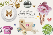 Girlhood collage scrapbook lace bows, an Object Graphic by Grace Noboa Illustrations (Thumbnail 10 of 10)