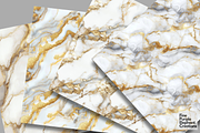 White Gold Marble Texture Granite, a Pattern Graphic by Fine Purple Elephant (Thumbnail 3 of 5)