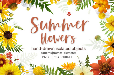 Summer flowers. Garden inspiration