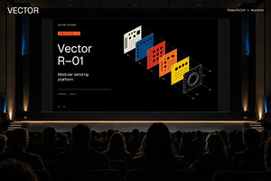 VECTOR Technical Pitch Template, a Presentation Template by Oday Noon