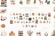 Scandinavian Christmas Holiday, a Seasonal Illustration by heyiamalice (Thumbnail 6 of 15)
