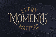 Amber Taste New! Font and Template, a Serif Font by Gleb Guralnyk (Thumbnail 3 of 7)