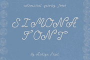Simona Elegant Quirky Font, a Handwritten Font by Ashiya Pixel (Thumbnail 12 of 13)