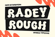 Radey Rough, a Serif Font by Craft Supply Co. (Thumbnail 1 of 8)