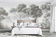 Abstract forest art set, an Illustration by fei long (Thumbnail 6 of 10)