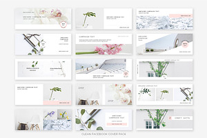 Clean Facebook Cover Bundle