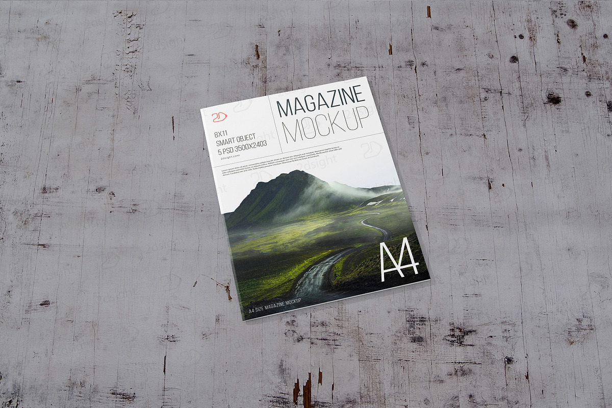 Magazine Mockup Set, a Books & Magazine Mockup by 2dsight (Photo 4 of 10)