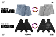 Clothing Mockup Realistic Streetwear, a Hoody Mockup by NYCTHOPILIA STUDIO (Thumbnail 6 of 8)