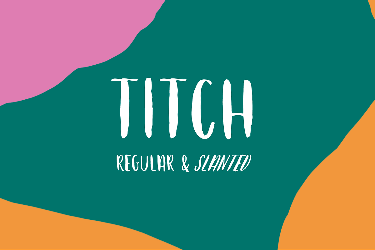 Brush lettering font - greetings cards preview 2
