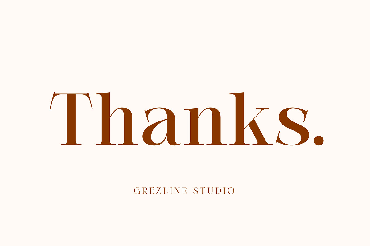 Averie Brenton - Serif Font Family, a Serif Font by Grezline Studio (Photo 12 of 12)