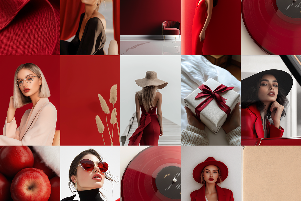 Red Aesthetic - 155 Images Bundle, a Beauty & Fashion Photo by Digital Blood (Photo 3 of 11)