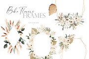 Watercolor flower - Boho leaves Set, an Illustration by Beigetime (Thumbnail 6 of 9)