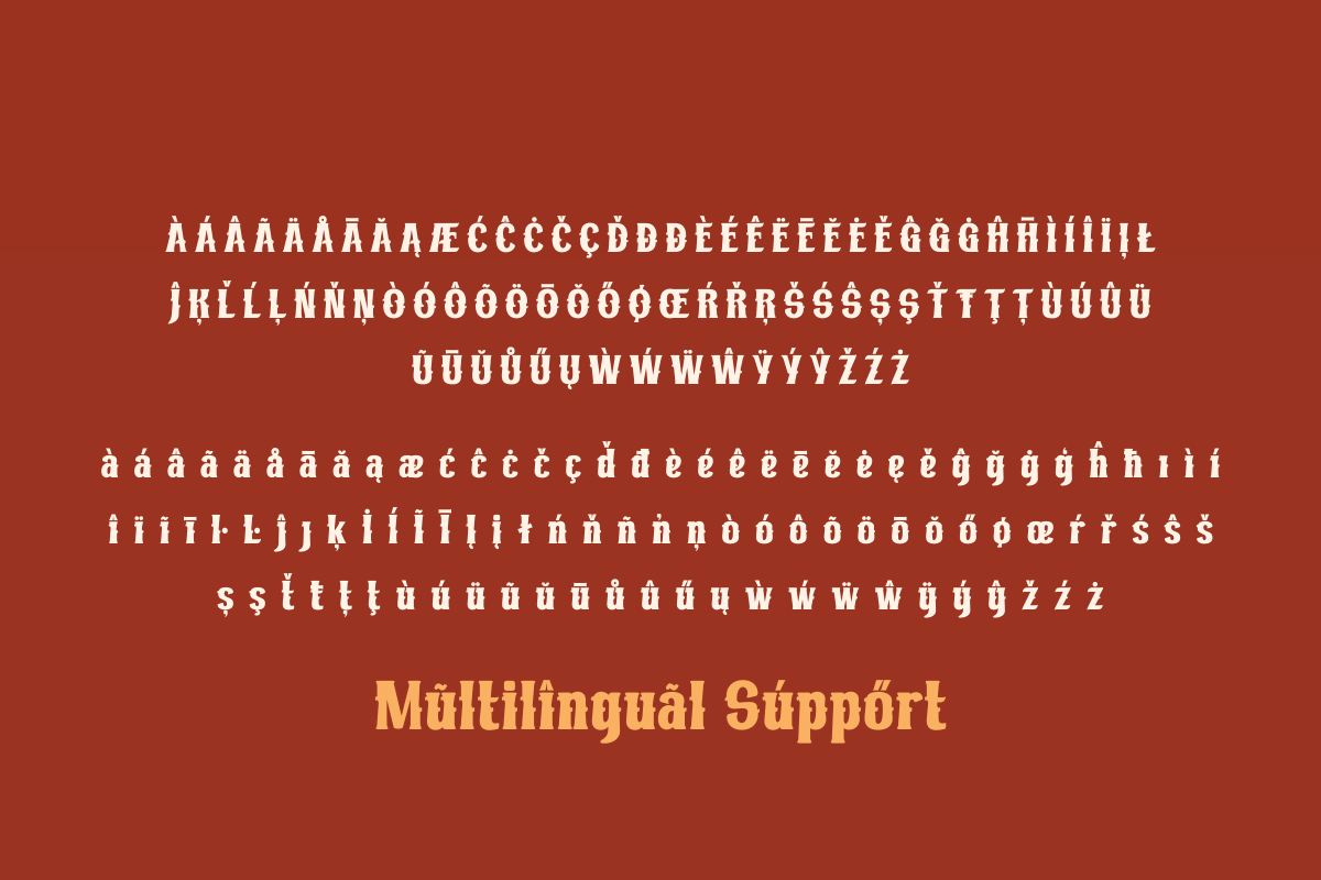 Ruihant | Retro Condensed Font, a Serif Font by twinstd (Photo 11 of 12)