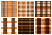 Fall Autumn Plaid Digital Papers, a Texture Graphic by Dream Creation (Thumbnail 2 of 6)