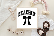 Beachin Coquette Bow Summer PNG, an Illustration by CraftArtStudio (Thumbnail 4 of 4)
