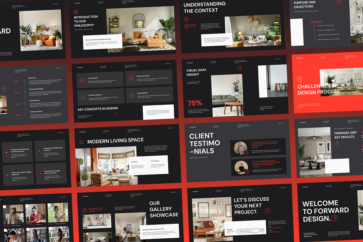 Furniture and Interior Presentation, a Presentation Template by SLAB! Design (Photo 5 of 9)