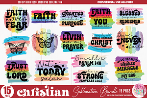 Christian Sublimation Bundle