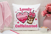 Lovely & Caffeinated PNG, Valentine, an Illustration by Canvas Craft (Thumbnail 5 of 7)