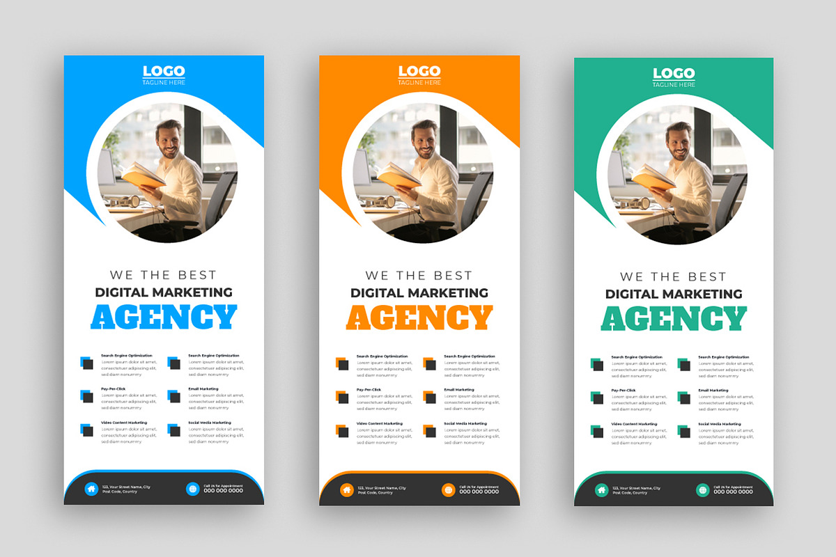 Business Rack Card or DL Flyer, a Flyer Template by nandinigraphics (Photo 1 of 3)