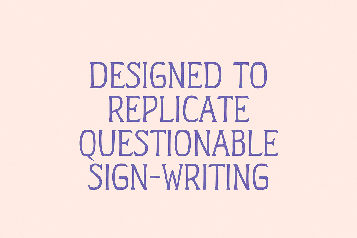 Stale Bread | Vintage Display Font, a Handwritten Font by Off The Rack © (Photo 2 of 5)