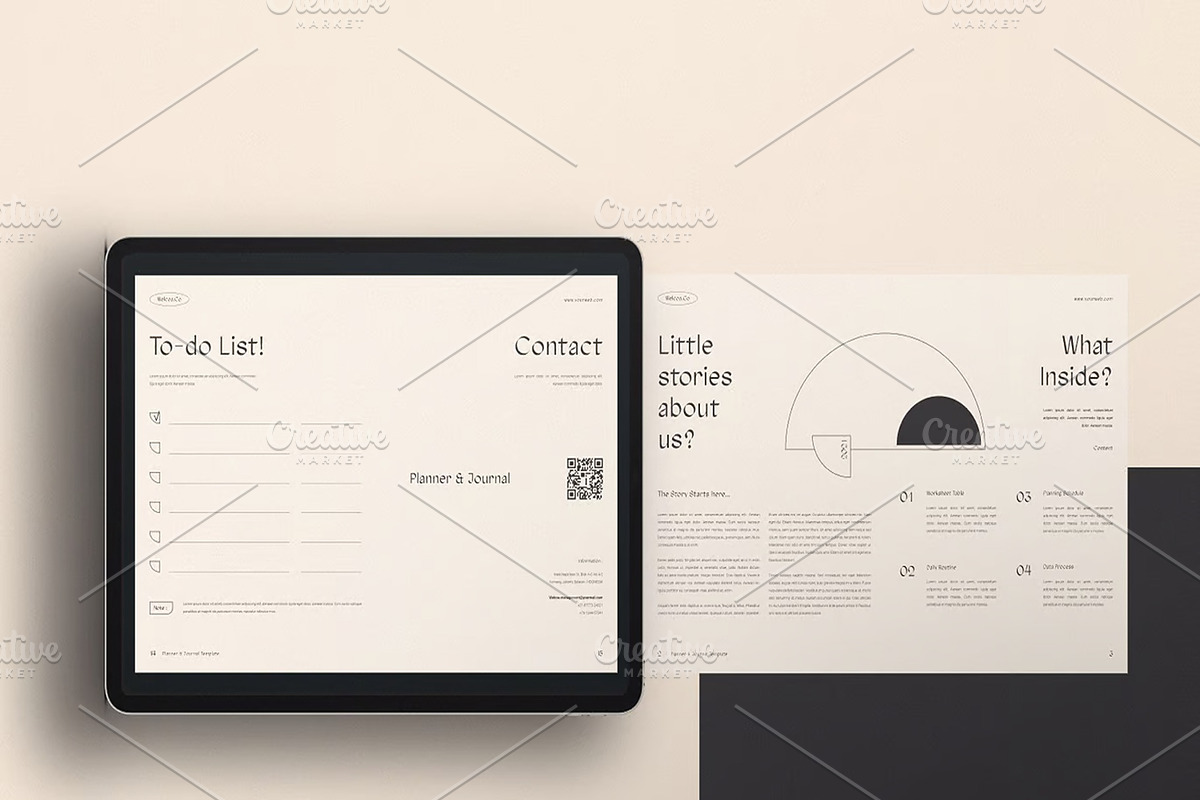 Aesthetic Planner & Journal Full, a Magazine Template by Dimas Rizki Pratama (Photo 5 of 6)