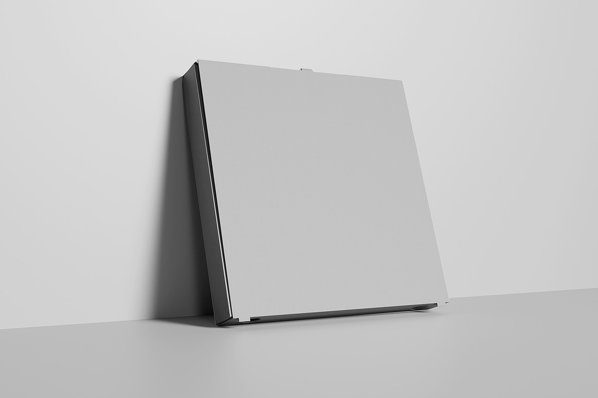Pizza Box Mockup, a Packaging Mockup by mockupbuys (Photo 8 of 11)