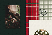 Christmas Embossed Frames & Papers, a Background Graphic by Madiwaso (Thumbnail 2 of 11)