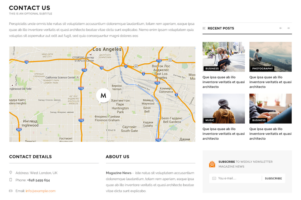 News Magazine - Review & News Portal, a WordPress Template by ThemeREX (Photo 5 of 5)