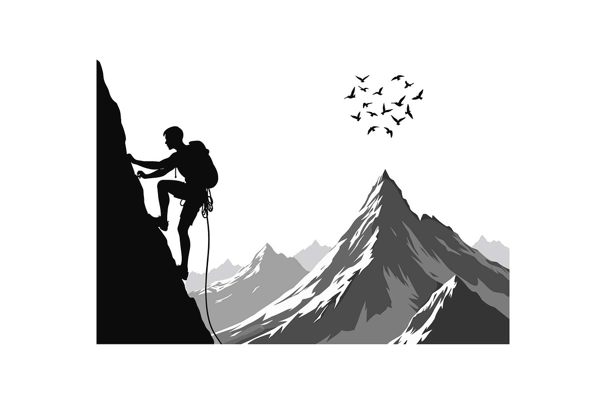 Mountain Adventure Silhouette Bundle, an Object Graphic by Gfx_Store (Photo 6 of 16)