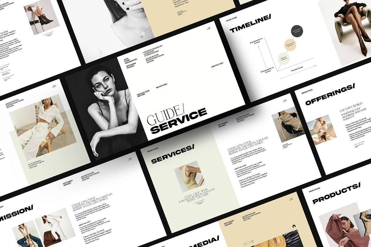 Services Guide Presentation Template, a Presentation Template by SlideStock (Photo 7 of 9)