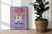 Send Your Love Valentine's Flyer, a Flyer Template by Tiptop Graphic (Thumbnail 2 of 5)