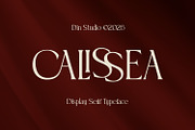 Calissea, a Serif Font by din-studio.com (Thumbnail 1 of 10)