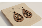 Petal Earring Laser Set, a Graphic by musafir_fashion (Thumbnail 2 of 11)