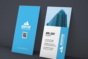 Construction Company Business Card