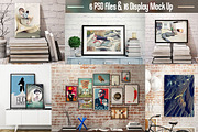 Canvas Poster Mock Up V2, a Print Template by Pixel Place (Thumbnail 2 of 6)