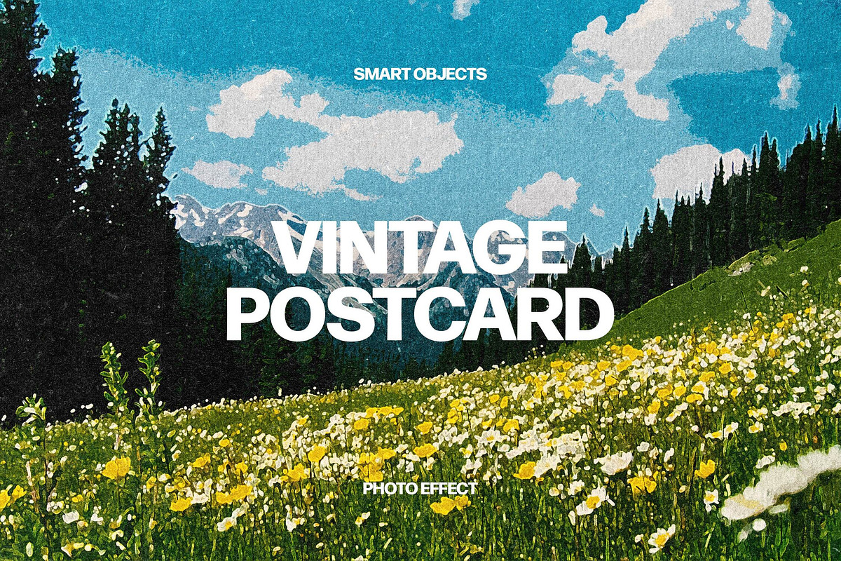 Vintage Postcard Photo Effect, a Layer Style Add-On by Design Squad (Photo 1 of 5)